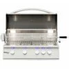 Summerset Grills Sizzler Pro 32-Inch 4-Burner Built-In Natural Gas Grill With Rear Infrared Burner 2 Summerset Grills Sizzler Pro 32-Inch 4-Burner Built-In Natural Gas Grill With Rear Infrared Burner -BBQDIRECT Shop Summerset Grills SIZPRO32 NG Sizzler Pro 32 Inch 4 Burner Built In Natural Gas Grill with Rear Infrared Burner Closed