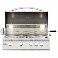 Summerset Grills Sizzler Pro 32-Inch 4-Burner Built-In Natural Gas Grill With Rear Infrared Burner