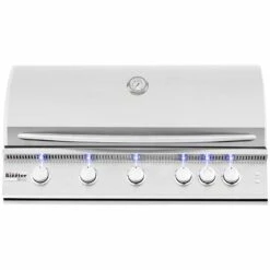 Summerset Grills Sizzler Pro 40-Inch 5-Burner Built-In Propane Gas Grill With Rear Infrared Burner -BBQDIRECT Shop Summerset Grills SIZPRO40 LP Sizzler Pro 40 Inch 5 Burner Built In Propane Gas Grill with Rear Infrared Burner