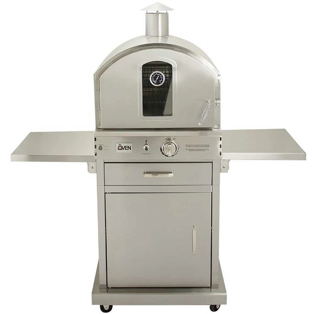 Summerset Grills Freestanding Propane Gas Stainless Steel Outdoor Pizza Oven 3 Summerset Grills Freestanding Propane Gas Stainless Steel Outdoor Pizza Oven