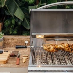 Summerset Grills Sizzler Pro 32-Inch 4-Burner Built-In Natural Gas Grill With Rear Infrared Burner 18 Summerset Grills Sizzler Pro 32-Inch 4-Burner Built-In Natural Gas Grill With Rear Infrared Burner -BBQDIRECT Shop Summerset Grills Sizzler Pro Gas Grill with Rear Infrared Burner Lifestyle Rotisserie 1