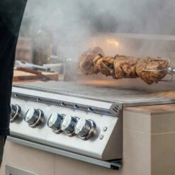 Summerset Grills Sizzler Pro 32-Inch 4-Burner Built-In Natural Gas Grill With Rear Infrared Burner 16 Summerset Grills Sizzler Pro 32-Inch 4-Burner Built-In Natural Gas Grill With Rear Infrared Burner -BBQDIRECT Shop Summerset Grills Sizzler Pro Gas Grill with Rear Infrared Burner Lifestyle Smoke 1