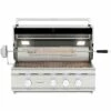 Summerset Grills TRL 32-Inch 3-Burner Built-In Propane Gas Grill With Rear Infrared Burner -BBQDIRECT Shop Summerset Grills TRL32 LP TRL 32 Inch 3 Burner Built In Propane Gas Grill with Rear Infrared Burner Closed