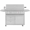 Summerset Grills TRL 38-Inch 4-Burner Deluxe Freestanding Propane Gas Grill With Rear Infrared Burner 2 Summerset Grills TRL 38-Inch 4-Burner Deluxe Freestanding Propane Gas Grill With Rear Infrared Burner -BBQDIRECT Shop Summerset Grills TRL38 LP CART TRL38 DC TRL 38 Inch 4 Burner Deluxe Freestanding Propane Gas Grill with Rear Infrared Burner 1