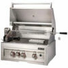Sunstone Grill Professional Series 28-Inch 3-Burner Built-In Propane Gas Grill With Rear Infrared Burner 1 Sunstone Grill Professional Series 28-Inch 3-Burner Built-In Propane Gas Grill With Rear Infrared Burner -BBQDIRECT Shop Sunstone Grill Professional Series 28 Inch 3 Burner Built In Propane Gas Grill with Rear Infrared Burner SUN3B IR LP