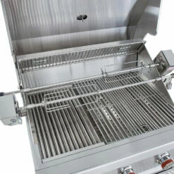 Sunstone Grill Ruby Series 30-Inch 3-Burner Built-In Propane Gas Grill -BBQDIRECT Shop Sunstone Grill Ruby Series 30 Inch 3 Burner Built In Propane Gas Grill Ruby3B LP Rotisserie Cooking Surface