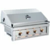 Sunstone Grill Ruby Series 36-Inch 4-Burner Built-In Propane Gas Grill 2 Sunstone Grill Ruby Series 36-Inch 4-Burner Built-In Propane Gas Grill -BBQDIRECT Shop Sunstone Grill Ruby Series 36 Inch 4 Burner Built In Propane Gas Grill Ruby4B LP