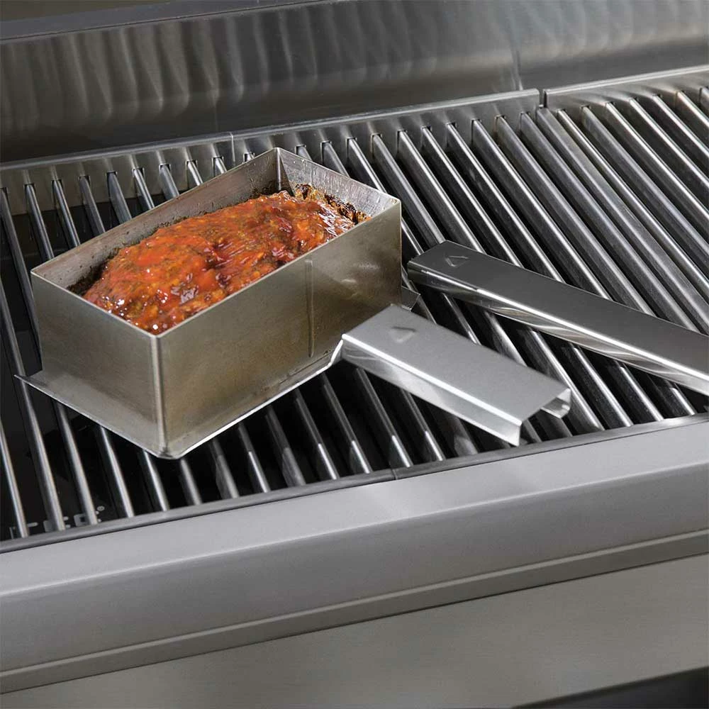 TEC Grills 4 X 8 Large Stainless Steel Meatloaf Pan For Patio FR, Sterling Patio FR, Searmaster FR, G-Sport FR, And Cherokee FR Series Grills 3 TEC Grills 4 X 8 Large Stainless Steel Meatloaf Pan For Patio FR, Sterling Patio FR, Searmaster FR, G-Sport FR, And Cherokee FR Series Grills