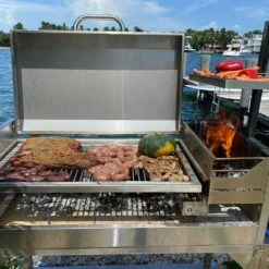 Tagwood BBQ 50-Inch Freestanding Stainless Steel Santa Maria Argentine Charcoal Grill With Lid 21 Tagwood BBQ 50-Inch Freestanding Stainless Steel Santa Maria Argentine Charcoal Grill With Lid -BBQDIRECT Shop Tagwood BBQ Freestanding Stainless Santa Maria Argentine Charcoal Grill BBQ01SS Lifestyle Cooking