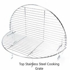 Icon Grills 700 Series Vision XD702 Maxis Freestanding Ceramic Kamado Grill - Gunmetal -BBQDIRECT Shop Top Cooking Grate Stainless Steel