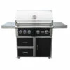 Wildfire Ranch Pro 42-Inch Black 304 Stainless Steel Freestanding Natural Gas Grill