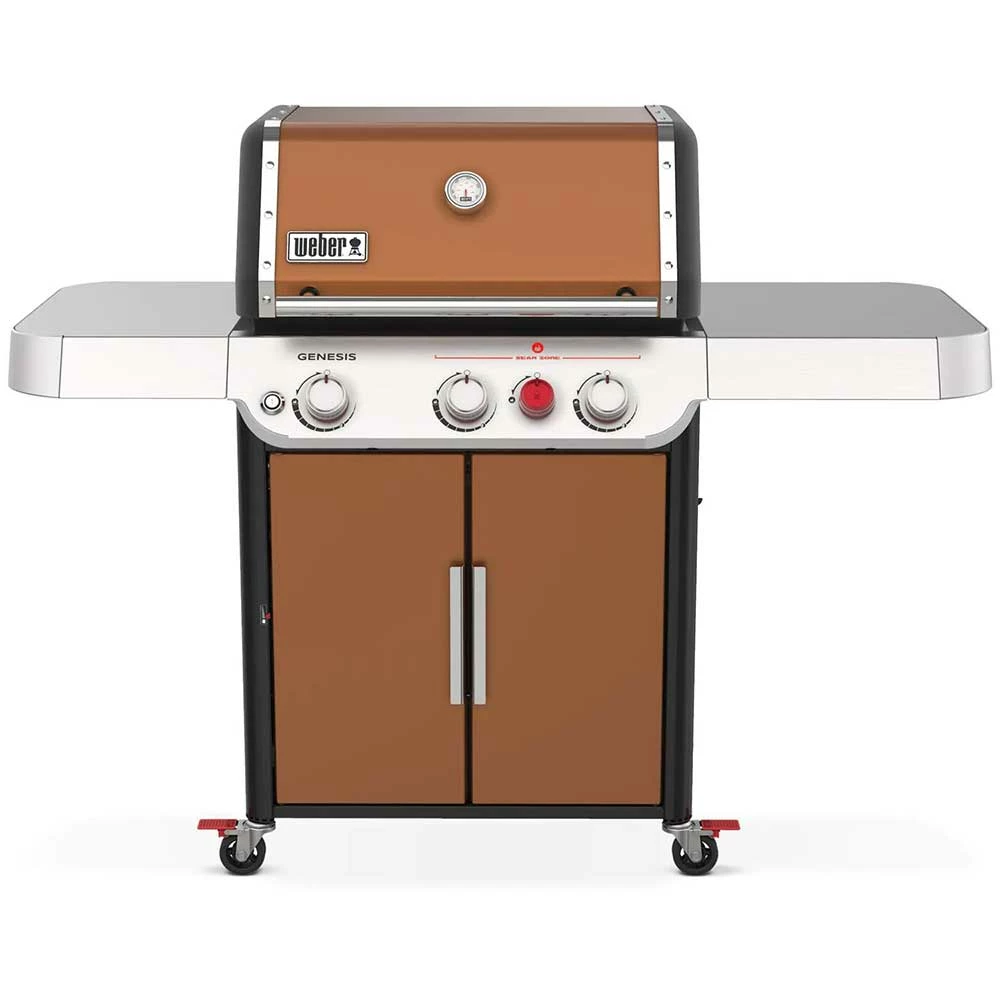 Weber Grills Genesis E-325s Propane Gas Grill With Sear Burner - Copper 3 Weber Grills Genesis E-325s Propane Gas Grill With Sear Burner - Copper