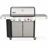 Weber Grills Genesis S-435 Propane Gas Grill With Sear Burner & Side Burner - Stainless Steel 2 Weber Grills Genesis S-435 Propane Gas Grill With Sear Burner & Side Burner - Stainless Steel -BBQDIRECT Shop Weber GENESIS 36400001 S 435 Propane Gas Grill with Sear Burner Side Burner Stainless Steel