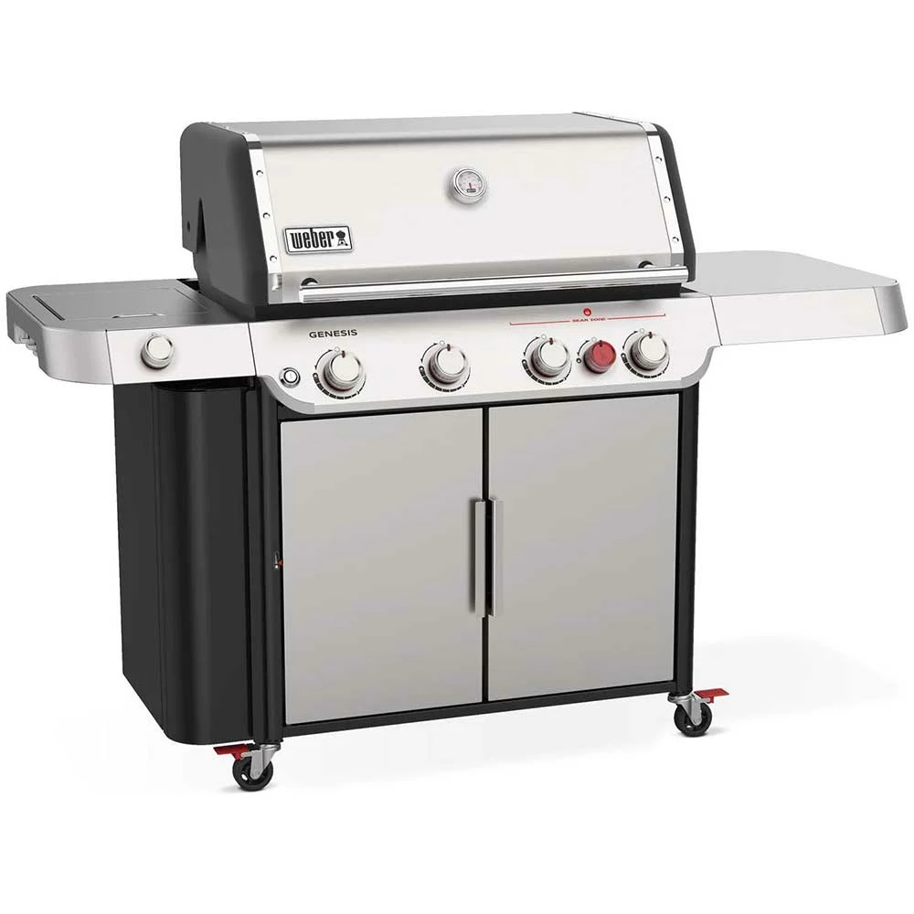 Weber Grills Genesis S-435 Natural Gas Grill With Sear Burner & Side Burner - Stainless Steel 4 Weber Grills Genesis S-435 Natural Gas Grill With Sear Burner & Side Burner - Stainless Steel - Image 2