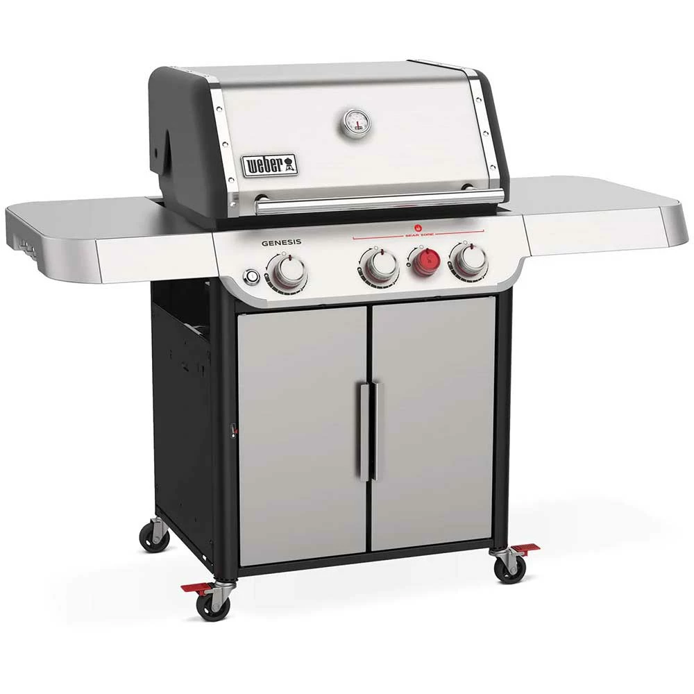 Weber Grills Genesis S-325s Natural Gas Grill With Sear Burner - Stainless Steel 4 Weber Grills Genesis S-325s Natural Gas Grill With Sear Burner - Stainless Steel - Image 2