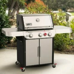 Weber Grills Genesis S-325s Natural Gas Grill With Sear Burner - Stainless Steel 15 Weber Grills Genesis S-325s Natural Gas Grill With Sear Burner - Stainless Steel -BBQDIRECT Shop Weber GENESIS 37300001 S 325s natural Gas Grill with Sear Burner Stainless Steel lifestyle