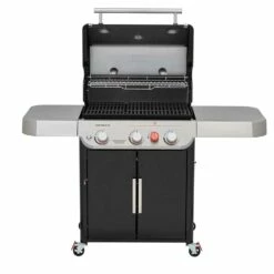 Weber Grills Genesis E-325s Natural Gas Grill With Sear Burner - Black 16 Weber Grills Genesis E-325s Natural Gas Grill With Sear Burner - Black -BBQDIRECT Shop Weber GENESIS 37310001 E 325s natural Gas Grill with Sear Burner Black open view