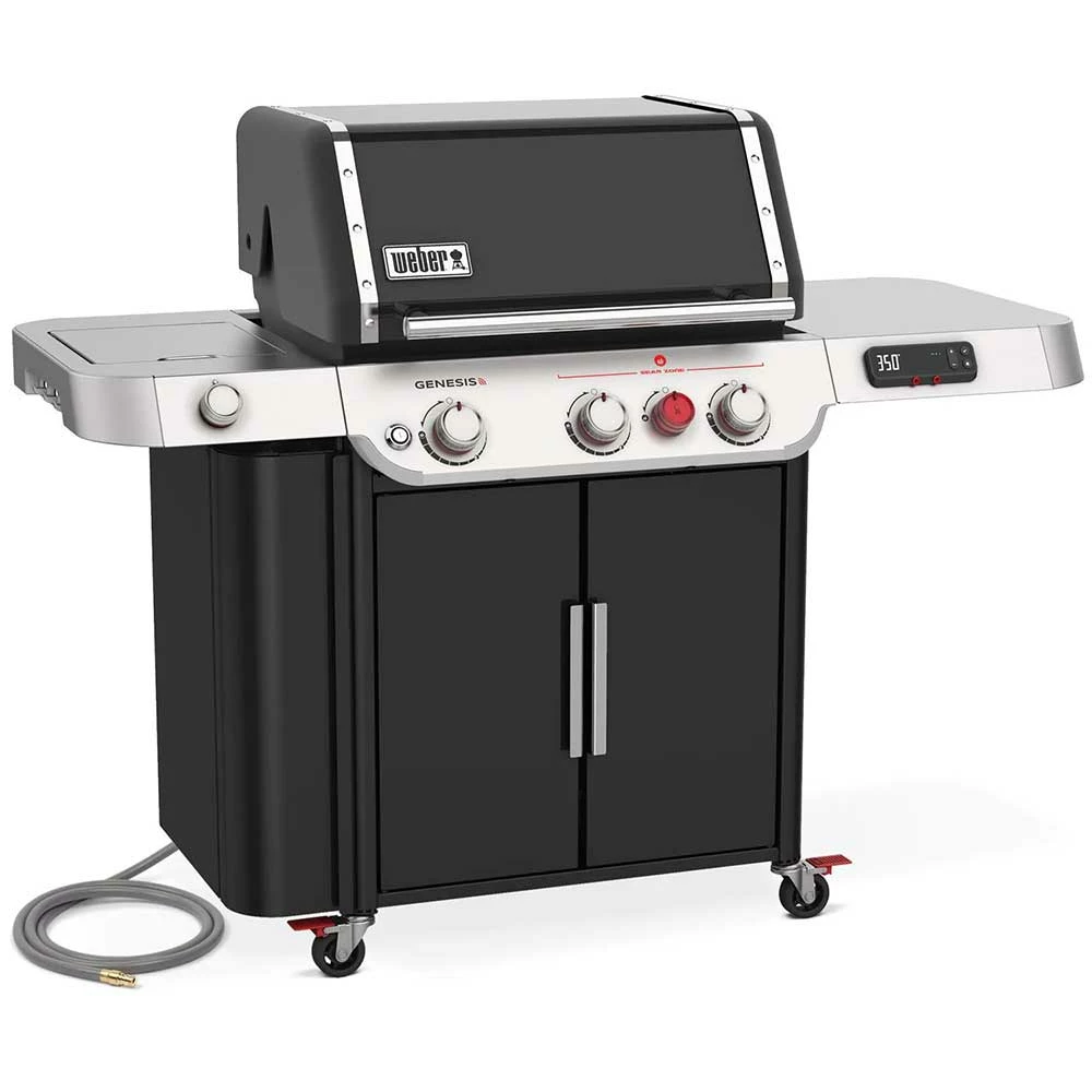 Weber Grills Genesis EX-335 Natural Gas Smart Grill With Sear Burner & Side Burner - Black 4 Weber Grills Genesis EX-335 Natural Gas Smart Grill With Sear Burner & Side Burner - Black - Image 2