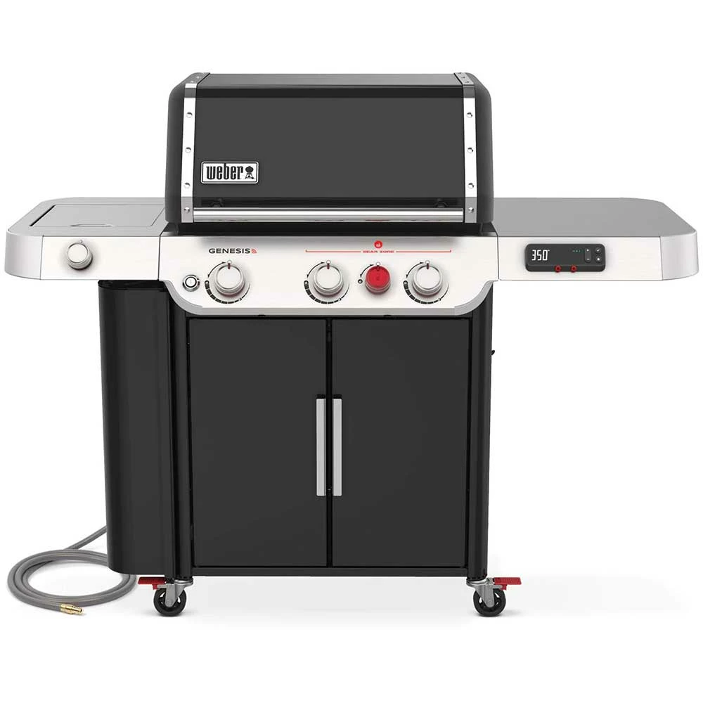Weber Grills Genesis EX-335 Natural Gas Smart Grill With Sear Burner & Side Burner - Black 3 Weber Grills Genesis EX-335 Natural Gas Smart Grill With Sear Burner & Side Burner - Black