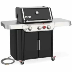 Weber Grills Genesis SI-E-330 Special Edition Propane Gas Grill With Sear Burner & Smoker Box - Black 13 Weber Grills Genesis SI-E-330 Special Edition Propane Gas Grill With Sear Burner & Smoker Box - Black -BBQDIRECT Shop Weber GENESIS 37913501 SI E 330 Special Edition Natural Gas Grill with Sear Burner Smoker Box Black angled