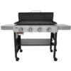 Weber Grills 36-Inch 4-Burner Freestanding Propane Gas Commercial Style Flat Top Griddle -BBQDIRECT Shop Weber Grills 36 Inch 4 Burner Freestanding Propane Gas Commercial Style Flat Top Griddle 44310401