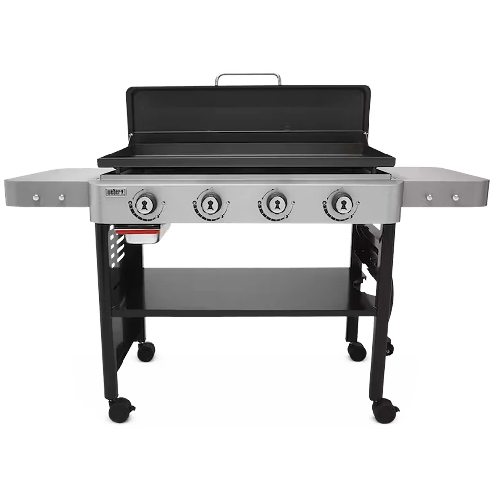 Weber Grills 36-Inch 4-Burner Freestanding Propane Gas Commercial Style Flat Top Griddle 3 Weber Grills 36-Inch 4-Burner Freestanding Propane Gas Commercial Style Flat Top Griddle
