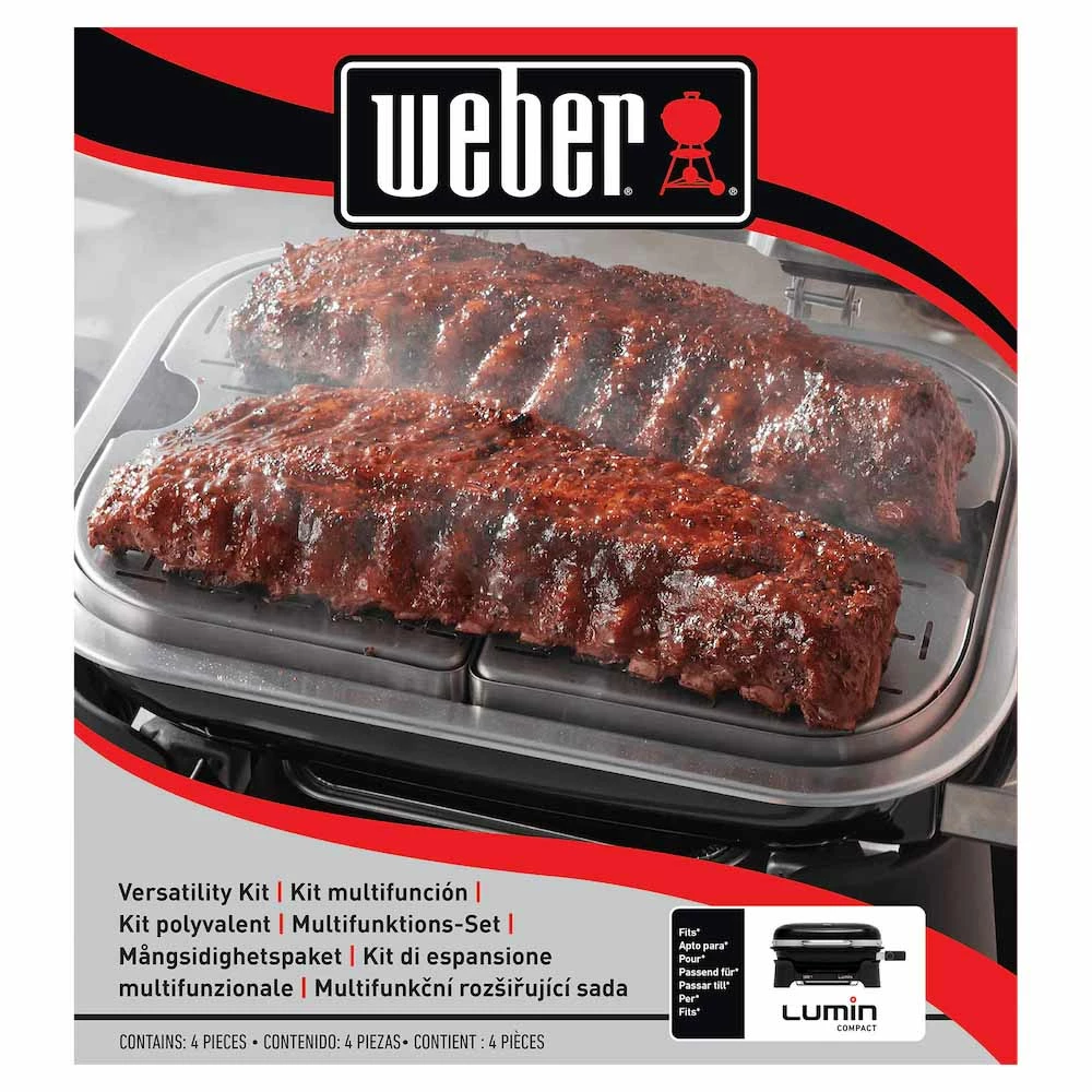 Weber Grills 4-Piece Steam And Smoke Versatility Kit For Lumin 1000 Compact Electric Grills 6 Weber Grills 4-Piece Steam And Smoke Versatility Kit For Lumin 1000 Compact Electric Grills - Image 4