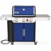 Weber Grills Genesis E-335 Natural Gas Grill With Sear Burner & Side Burner - Deep Ocean Blue 1 Weber Grills Genesis E-335 Natural Gas Grill With Sear Burner & Side Burner - Deep Ocean Blue -BBQDIRECT Shop Weber Grills Genesis E 335 Natural Gas Grill with Sear Burner and Side Burner Deep Ocean Blue