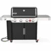 Weber Grills Genesis E-435 Natural Gas Grill With Sear Burner & Side Burner - Black 1 Weber Grills Genesis E-435 Natural Gas Grill With Sear Burner & Side Burner - Black -BBQDIRECT Shop Weber Grills Genesis E 435 Natural Gas Grill with Sear Burner and Side Burner Black