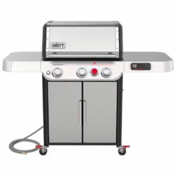 Weber Grills Genesis SX-325s Natural Gas Smart Grill With Sear Burner - Stainless Steel