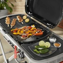 Weber Grills Griddle Insert For Weber Traveler Grills -BBQDIRECT Shop Weber Grills Griddle Insert for Weber Traveler Grills 2