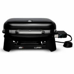Weber Grills Lumin 2000 26-Inch 120V Portable Electric Grill - Black