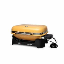 Weber Grills Lumin 2000 26-Inch 120V Portable Electric Grill - Yellow -BBQDIRECT Shop Weber Grills Lumin 2000 26 Inch 120V Portable Electric Grill Yellow 2