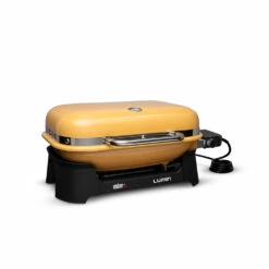 Weber Grills Lumin 2000 26-Inch 120V Portable Electric Grill - Yellow -BBQDIRECT Shop Weber Grills Lumin 2000 26 Inch 120V Portable Electric Grill Yellow 3