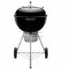 Weber Grills Master Touch 22-Inch Charcoal Grill With Gourmet BBQ System Cooking Grate - Black 1 Weber Grills Master Touch 22-Inch Charcoal Grill With Gourmet BBQ System Cooking Grate - Black -BBQDIRECT Shop Weber Grills Master Touch 22 Inch Charcoal Grill Black 14501001 Front View