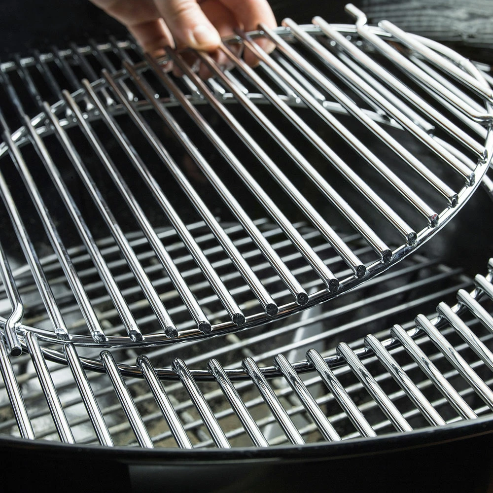 Weber Grills Master Touch 22-Inch Charcoal Grill With Gourmet BBQ System Cooking Grate - Smoke 8 Weber Grills Master Touch 22-Inch Charcoal Grill With Gourmet BBQ System Cooking Grate - Smoke - Image 6