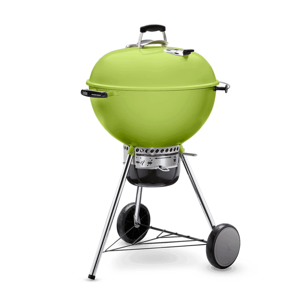 Weber Grills Master Touch 22-Inch Charcoal Grill With Gourmet BBQ System Cooking Grate - Spring Green 5 Weber Grills Master Touch 22-Inch Charcoal Grill With Gourmet BBQ System Cooking Grate - Spring Green - Image 3