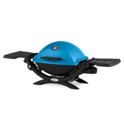 Weber Grills Q 1200 Portable Propane Gas Grill - Blue 14 Weber Grills Q 1200 Portable Propane Gas Grill - Blue -BBQDIRECT Shop Weber Grills Q 1200 Portable Propane Gas Grill Blue 51080001 Left