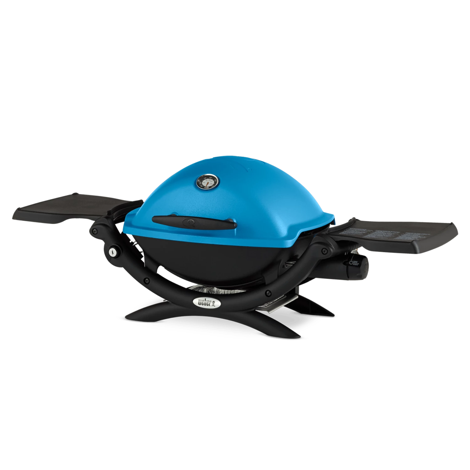 Weber Grills Q 1200 Portable Propane Gas Grill - Blue 5 Weber Grills Q 1200 Portable Propane Gas Grill - Blue - Image 3