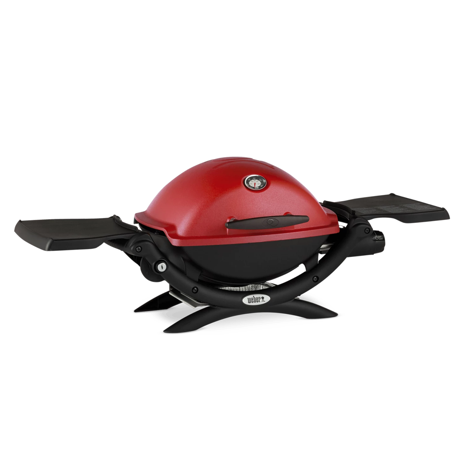 Weber Grills Q 1200 Portable Propane Gas Grill - Red 6 Weber Grills Q 1200 Portable Propane Gas Grill - Red - Image 4