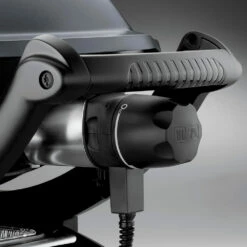 Weber Grills Q 1400 Portable Electric Grill - Dark Gray -BBQDIRECT Shop Weber Grills Q 1400 Portable Electric Grill Dark Gray 52020001 Knob