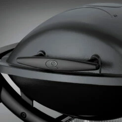 Weber Grills Q 1400 Portable Electric Grill - Dark Gray -BBQDIRECT Shop Weber Grills Q 1400 Portable Electric Grill Dark Gray 52020001 Lid Handle