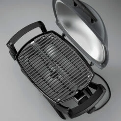 Weber Grills Q 1400 Portable Electric Grill - Dark Gray -BBQDIRECT Shop Weber Grills Q 1400 Portable Electric Grill Dark Gray 52020001 Open Cooking Grate