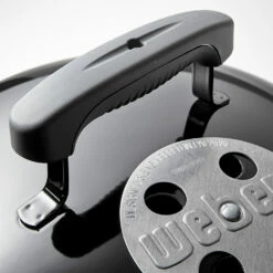 Weber Grills Smokey Joe Premium 14-Inch Portable Charcoal Grill - Slate Blue -BBQDIRECT Shop Weber Grills Smokey Joe 14 Inch Portable Charcoal Grill Black 10020 Vent and Handle