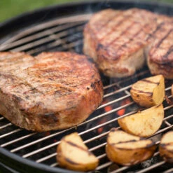 Weber Grills Smokey Joe Premium 14-Inch Portable Charcoal Grill - Slate Blue -BBQDIRECT Shop Weber Grills Smokey Joe Premium 14 Inch Portable Charcoal Grill Black 40020 Food Cooking Lifestyle