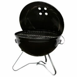 Weber Grills Smokey Joe Premium 14-Inch Portable Charcoal Grill - Black -BBQDIRECT Shop Weber Grills Smokey Joe Premium 14 Inch Portable Charcoal Grill Black 40020 Open