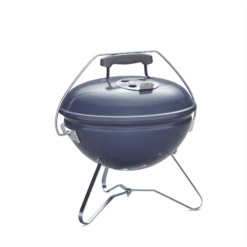 Weber Grills Smokey Joe Premium 14-Inch Portable Charcoal Grill - Slate Blue -BBQDIRECT Shop Weber Grills Smokey Joe Premium 14 Inch Portable Charcoal Grill Slate Blue 1126801 Side