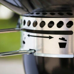 Weber Grills Summit 24-Inch Kamado S6 Charcoal Grill Center -BBQDIRECT Shop Weber Grills Summit 24 Inch Kamado S6 Charcoal Grill Center 18501101 Ash Can Lifestyle