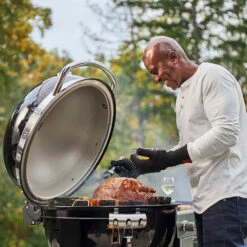 Weber Grills Summit 24-Inch Kamado S6 Charcoal Grill Center -BBQDIRECT Shop Weber Grills Summit 24 Inch Kamado S6 Charcoal Grill Center 18501101 Lifestyle Cooking Gentleman