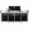 Weber Grills Summit Grill Center Propane Gas Grill With Rotisserie, Sear Burner, And Side Burner - Black -BBQDIRECT Shop Weber Grills Summit Grill Center Natural Gas Grill with Rotisserie Sear Burner and Side Burner Black 291101 Closed